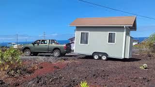 It is a Sad Day! - Our Tiny Tiny House Leaves Milolii for a New Home