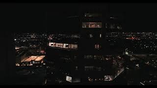 Tucson Arizona night drone video downtown desert aerials in 5K low light