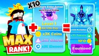 I SPENT R$10,000 TO GET MAX EVOLUTION in ROBLOX NINJA LEGENDS 2!!