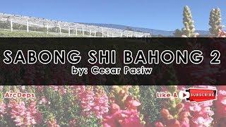 SABONG SHI BAHONG 2 (Lyrics) by: Cesar Pasiw