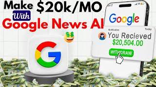 How to Make FREE Money with Google New AI NOTEBOOK LM And Get $20k/Month (Here's How)