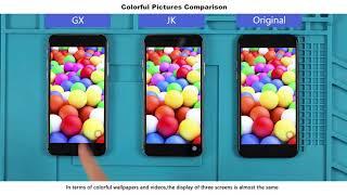 iPhone X Soft OLED Comparison. JK vs GX - MobileProParts