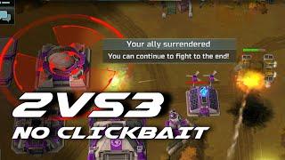 2vs3 Fun Game Keep Laughing Under Space Strike Terror|| Art Of War 3