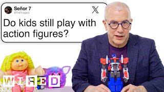 Toy Historian Answers Toy Questions From Twitter | Tech Support | WIRED