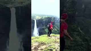 Most Beautiful Waterfalls Near Pune | Places to visit near pune | Trekking plans near pune #shorts