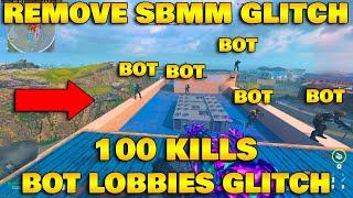 *NEW* FREE BOT LOBBIES GLITCH UPDATE 100 KILLS AFK  (REMOVE SBMM) MW3/WARZONE/GLITCHES/DO THIS NOW!