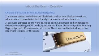 Certified Blockchain Solutions Architect Exam Review and Top five reasons to get Certified