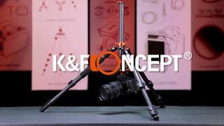 Tutorials on How to use the K&F Concept Carbon Fiber Tripod SA254M1