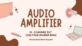 AUDIO AMPLIFIER