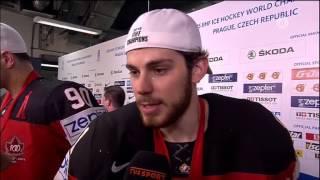 Tyler Seguin Interview after the game against Russia 2015 05 17 IIHF 2015 WC