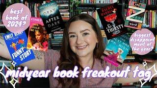 my best & worst books of 2024 (so far) | mid year book freakout tag 2024