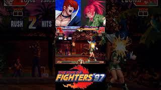 [TAS] Orochi Iori VS Orochi Leona Kof 97 PS1