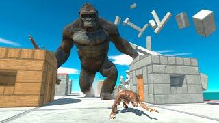 Run Away from King Kong - Animal Revolt Battle Simulator