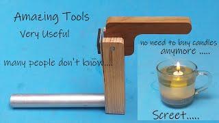 Brilliant Ideas Diy Woodworking Tools || The genius of this device is in its simplicity!