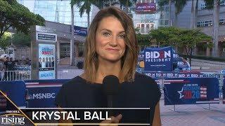 Krystal Ball breaks down the debate live from Miami