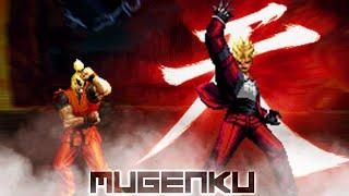 Dragon Ken vs Master Rugal. Rematch! Street Fighter MUGEN