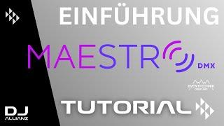 Maestro DMX Tutorial Deutsch