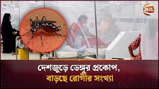 দেশজুড়ে ডেঙ্গুর প্রকোপ, বাড়ছে রোগীর সংখ্যা | Dengue update | Channel 24