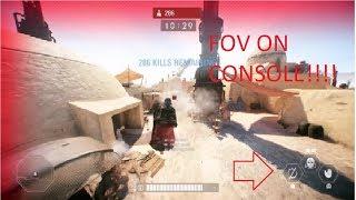 Battlefront II How to get FOV on console