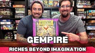 Gempire Board Game Review - First Impression - Gem Time Games