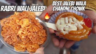 Rabri Wali Jalebi in Chandni Chowk | Jalebi Wala | Delhi Street Food