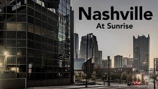 Nashville At Sunrise