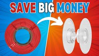 How To Refill Bambu Lab Filament Spools AND Save A TON of Money Doing It!