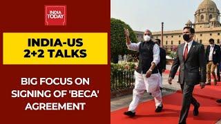 India, US To Hold Crucial 2+2 Defence Talks, Both Countries To Sign BECA Military Deal