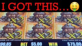 I GOT THIS.. GENGHIS KHAN DRAGON LINK SLOT MACHINE  POKIE WINS