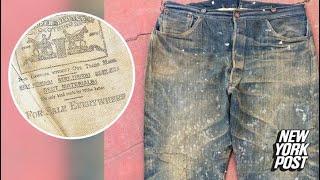 Levi’s jeans from 1880s with racist slogan sold at auction for $76K | New York Post