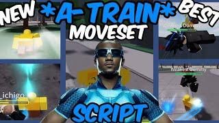 *NEW*Roblox tsb script | A-train moveset | Custom SFX & VFX | Op abilities & 5th 6th ability OP