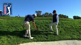 Max Homa mic’d up LIVE while playing at Torrey Pines