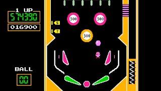 VS. Pinball (Arcade) version | gameplay session for 1 Player ️