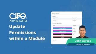 Admin Assist– How to Update Permissions Within a Module in CIPO #projectmanagement #constructiontech