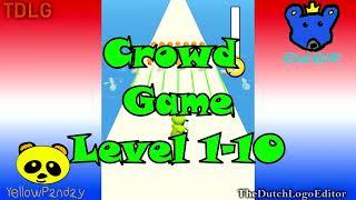 Crowd Game  - Level 1 - 10 iOS Dutch Gameplay