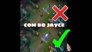 Jayce combo lol wildrift.