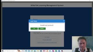 Verifying User Account in the SilVerTek LMS