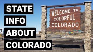 Colorado | US State | Basic Information