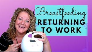 Pumping Breastmilk at Work