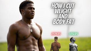 HOW I MANAGE TO CUT WEIGHT AND BODY FAT TO GET SHREDDED ️ | Dunkin Vlogs