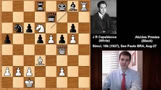 Jose Raul Capablanca vs Alcides Prestes - Sao Paulo (1927)
