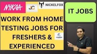 WFH Testing Jobs | Manual Testing| QA Jobs| Rd Automation Learning