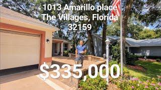 Full video walkthrough 1013 Amarillo place The Villages, Florida 32159   $335,000 furniture included