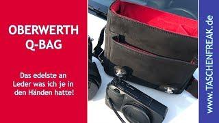 Die neue OBERWERTH Q-Bag - nicht nur für die Leica Q eine sehr edle Leder-Fototasche