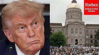 JUST IN: Anti-Trump Protesters Gather In Atlanta, Georgia For The 'No Kings' Rally