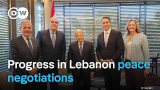 US envoy hoping to seal Lebanon truce deal in Israel | DW News