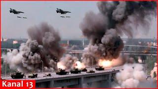 Ukraine launches new attack on Belgorod with F-16s, bridges collapse, Russian army is surrounded