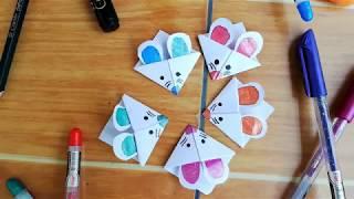 How to Make Easy Mice Corner Bookmarks