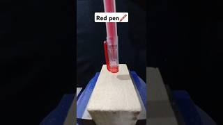 Red pen vs Board #experimnent