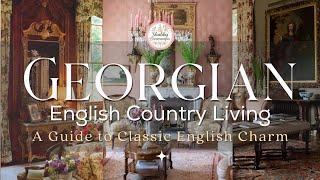 ⏳ Step Back in Time: The Allure of Georgian English Country Living Rooms | Cottagecore